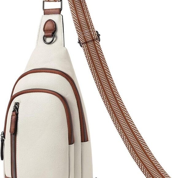 Crossbody Bags for Women - Sling Backpack Travel Bag in Leather - Picture 9 of 9